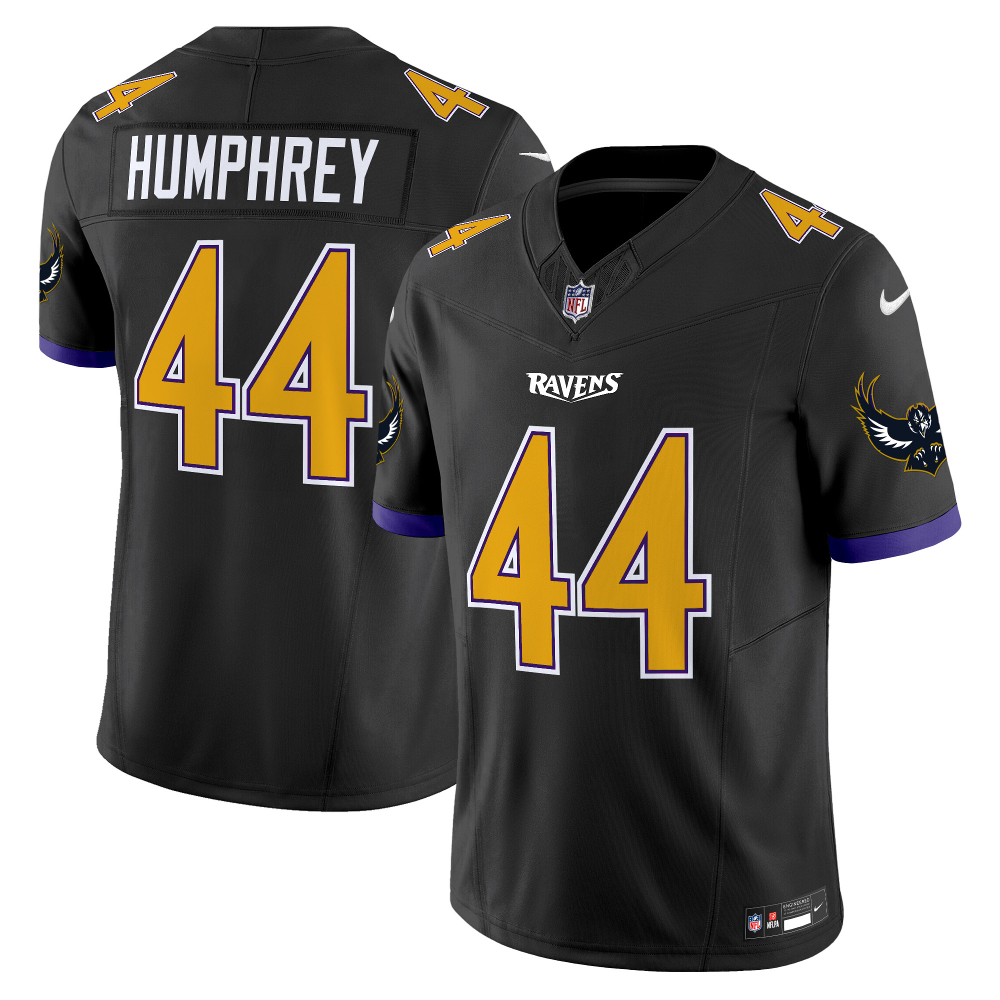 Marlon Humphrey Men's Baltimore Ravens Special Vapor Limited Black Jersey - All Stitched