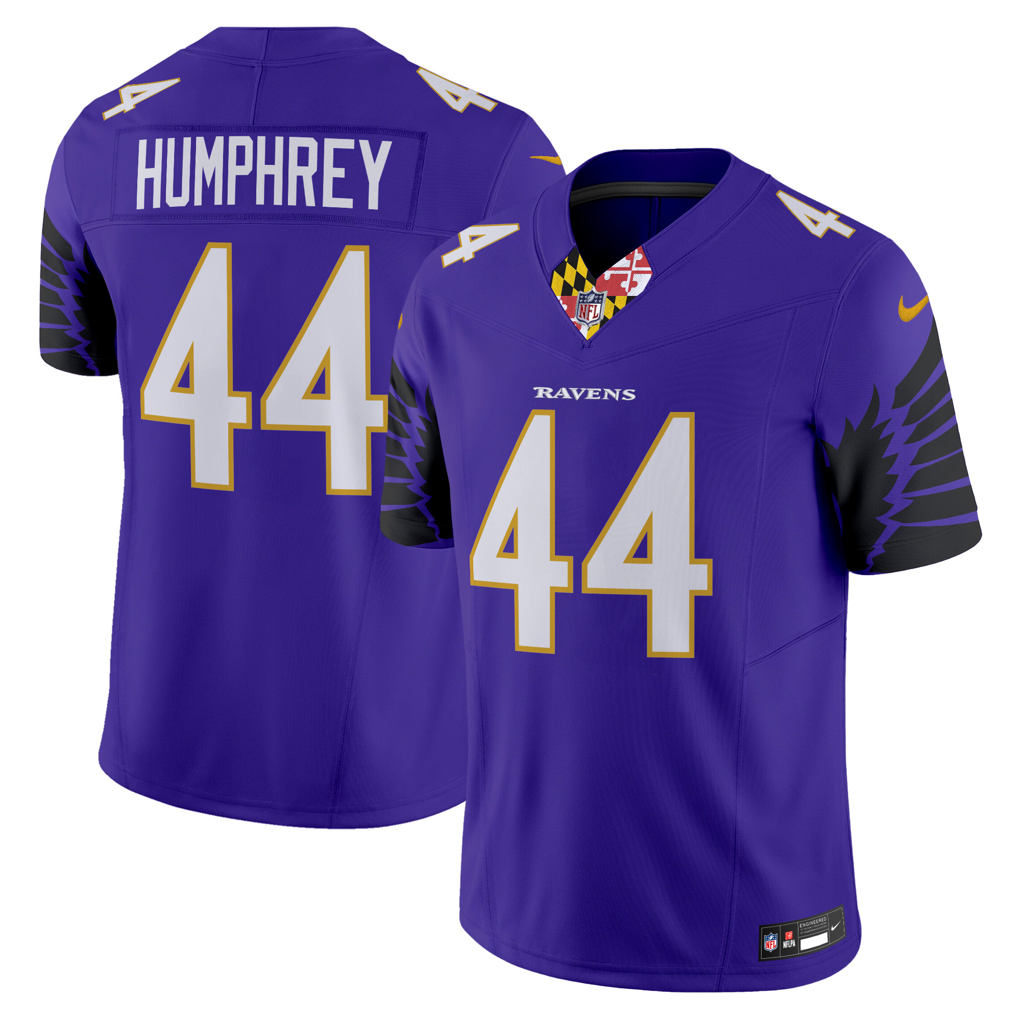 Marlon Humphrey Men's Baltimore Ravens Special Vapor Limited Purple Jersey - All Stitched