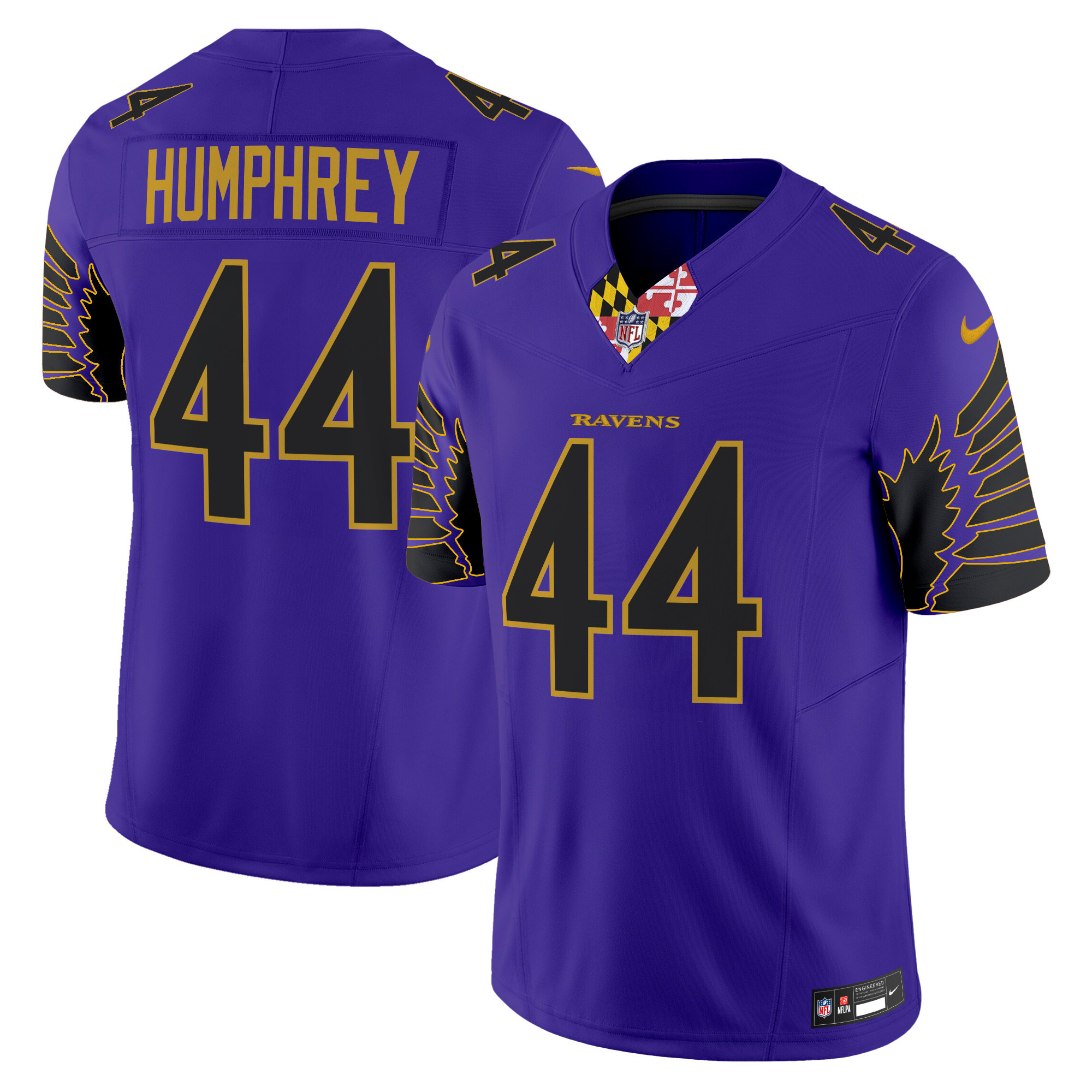 Marlon Humphrey Men's Baltimore Ravens Special Vapor Limited Purple Limited Jersey - All Stitched