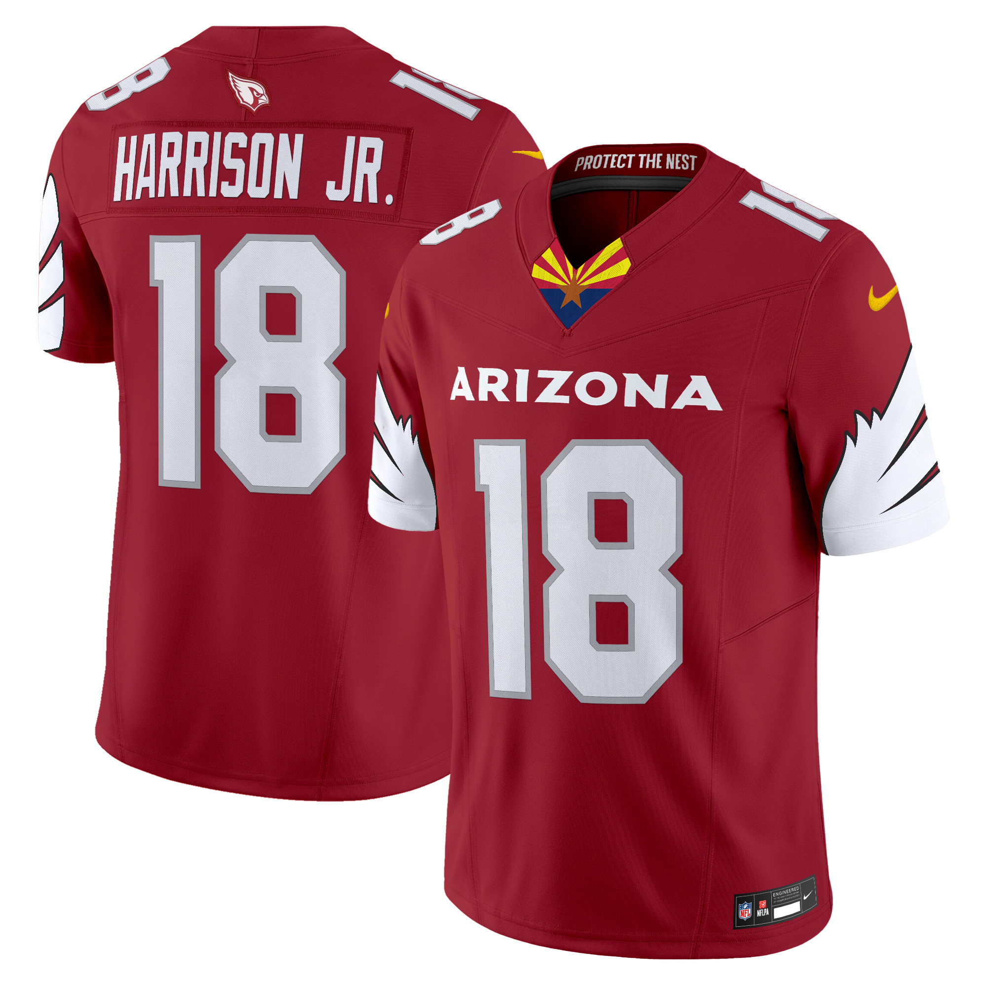 Marvin Harrison Jr. Men's Arizona Cardinals 2024 Special Vapor Limited Red Jersey - All Stitched