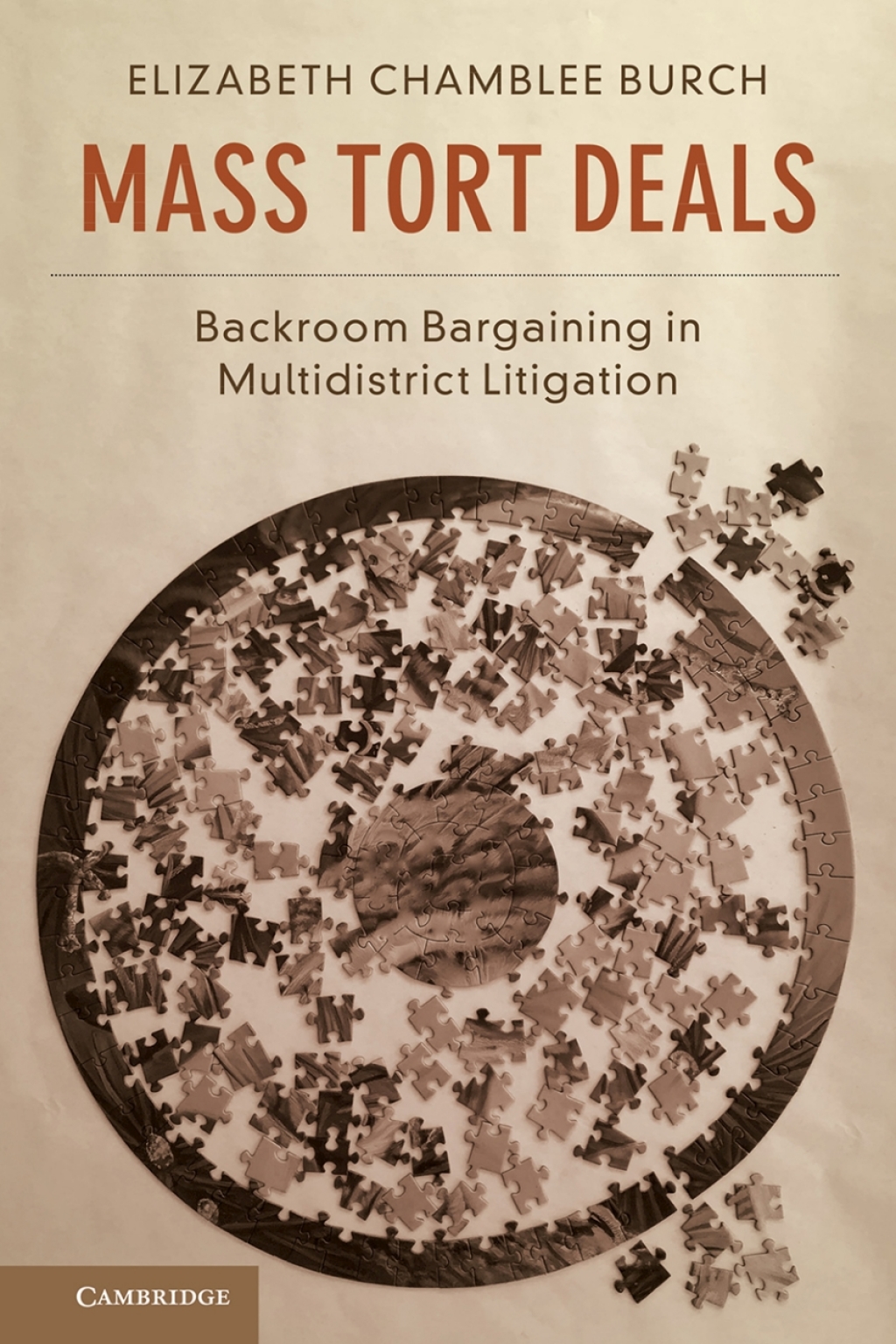 Mass Tort Deals Backroom Bargaining in Multidistrict Litigation  â€“ PDF/EPUB Version Downloadable