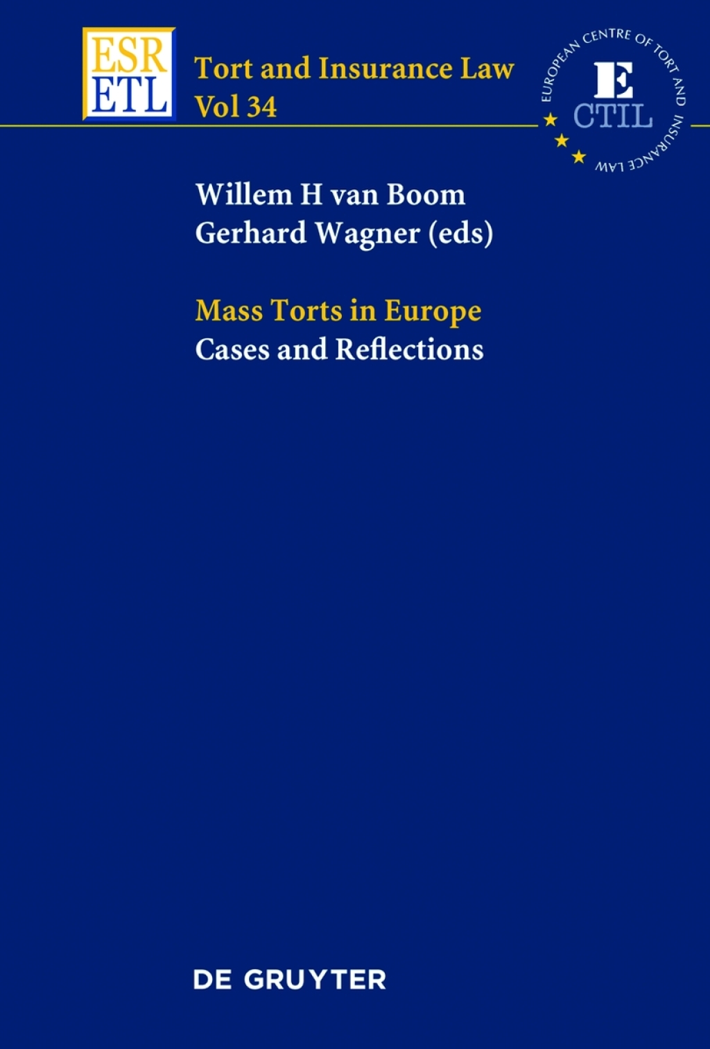 Mass Torts in Europe Cases and Reflections 1st Edition – PDF/EPUB Version Downloadable