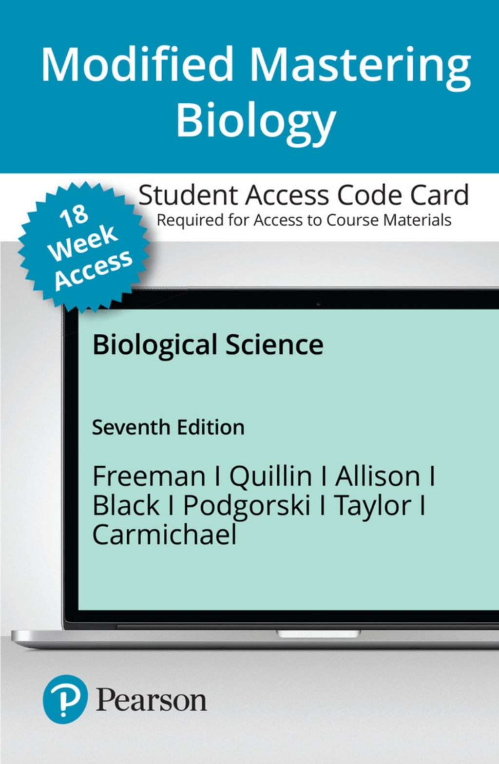 Mastering Biology with Pearson eText Access Code (18 Weeks) for Biological Science 7th Edition â€“ PDF/EPUB Version Downloadable