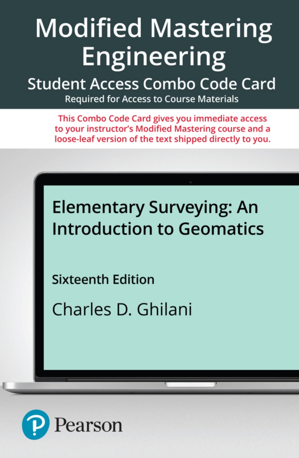 Mastering Engineering with Pearson eText + Print Combo Access Code for Elementary Surveying: An Introduction to Geomatics 16th Edition â€“ PDF/EPUB Version Downloadable