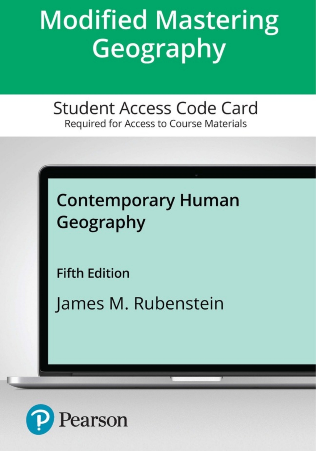 Mastering Geography with Pearson eText Access Code for Contemporary Human Geography 5th Edition â€“ PDF/EPUB Version Downloadable