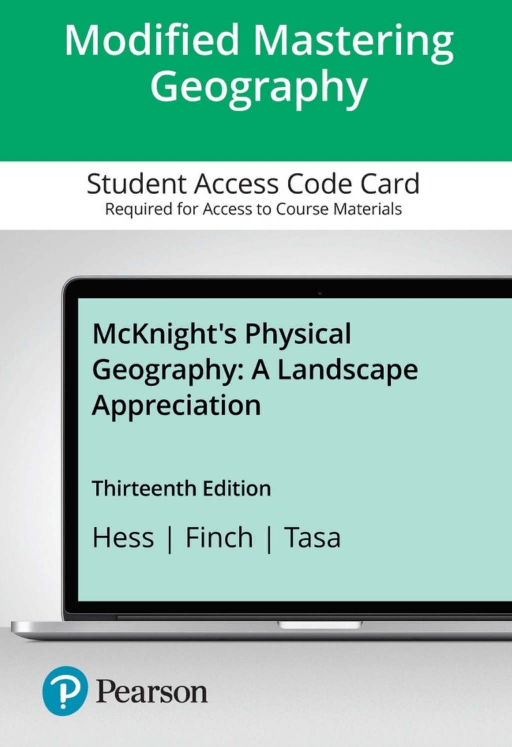 Mastering Geography with Pearson eText Access Code for McKnight's Physical Geography: A Landscape Appreciation 13th Edition â€“ PDF/EPUB Version Downloadable