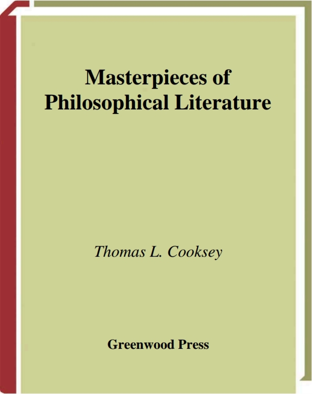 Masterpieces of Philosophical Literature 1st Edition â€“ PDF/EPUB Version Downloadable
