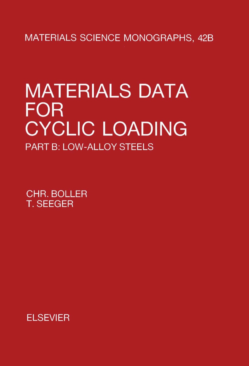 Materials Data for Cyclic Loading Low-Alloy Steels  â€“ PDF/EPUB Version Downloadable