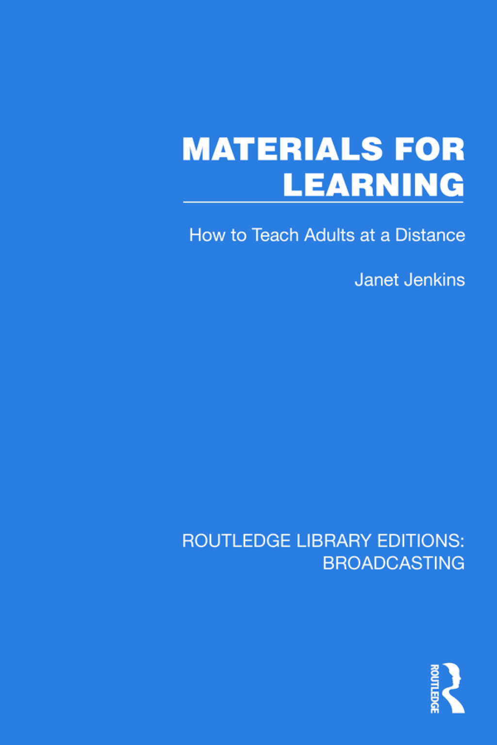 Materials for Learning How to Teach Adults at a Distance 1st Edition â€“ PDF/EPUB Version Downloadable