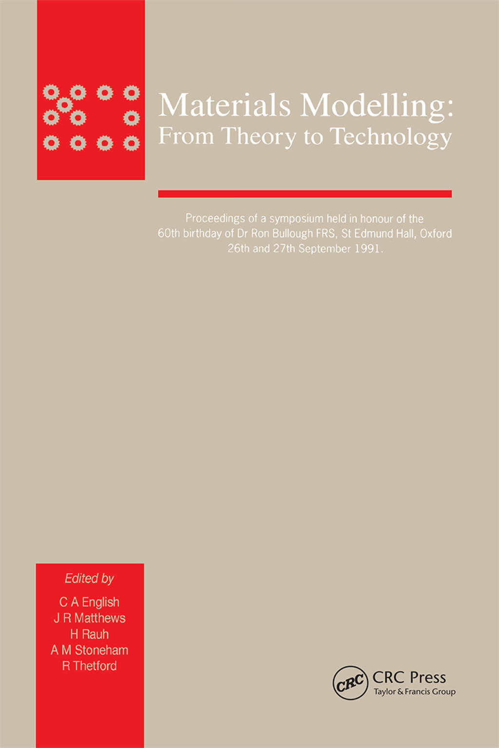Materials Modelling From Theory to Technology 1st Edition â€“ PDF/EPUB Version Downloadable