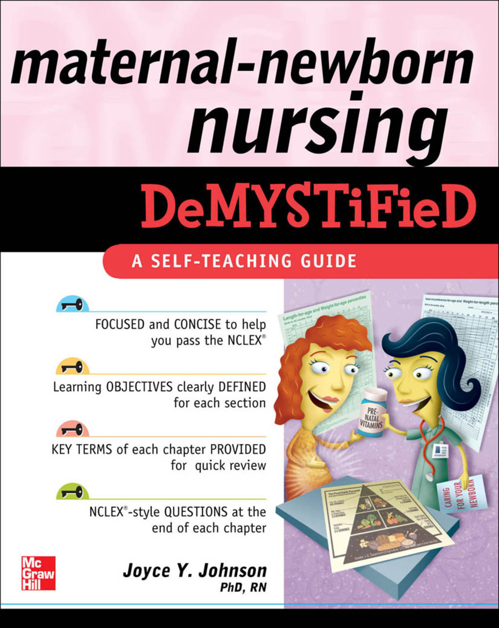 Maternal-Newborn Nursing DeMYSTiFieD: A Self-Teaching Guide 1st Edition - (PDF/EPUB Version)