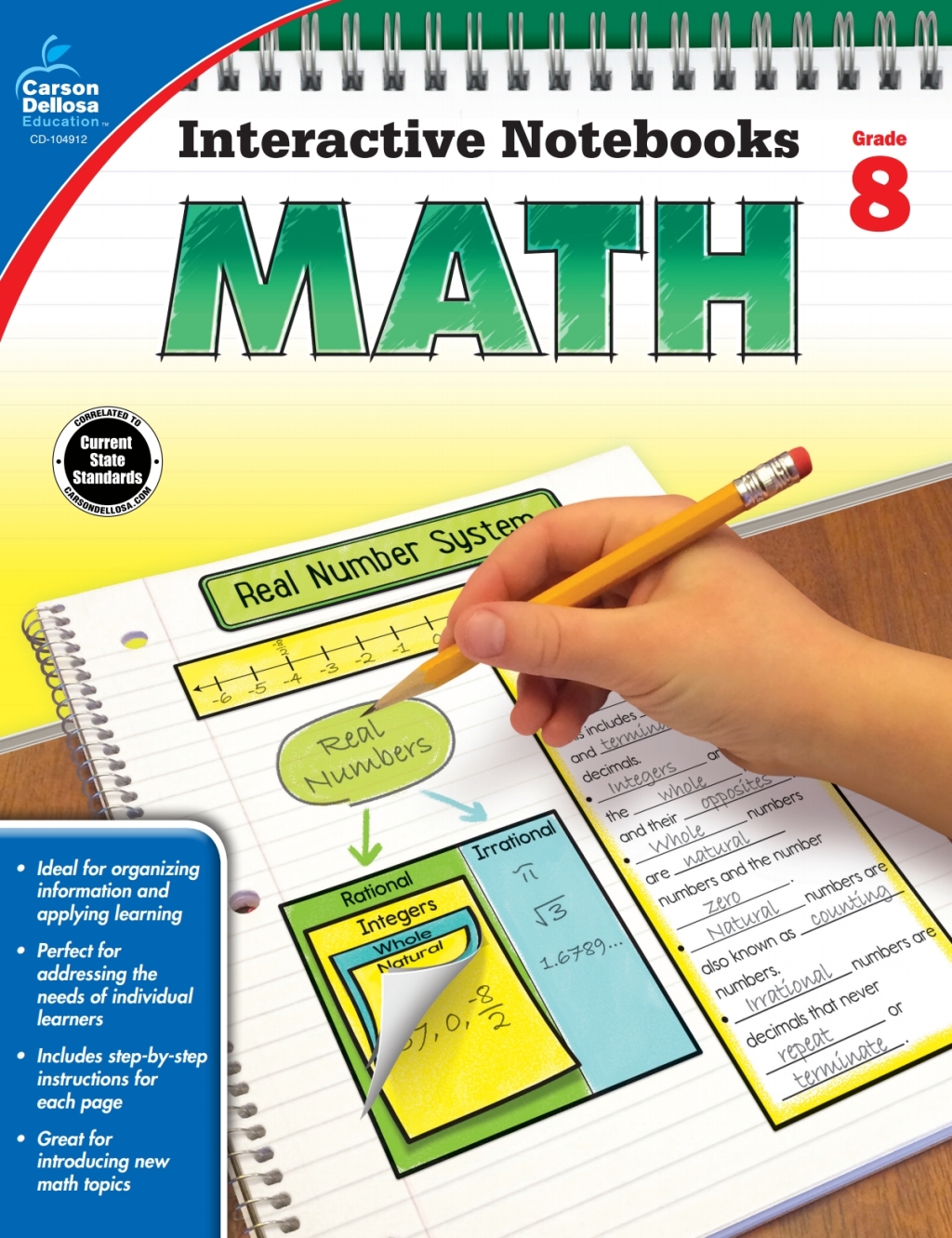 Math, Grade 8 - (PDF/EPUB Version)