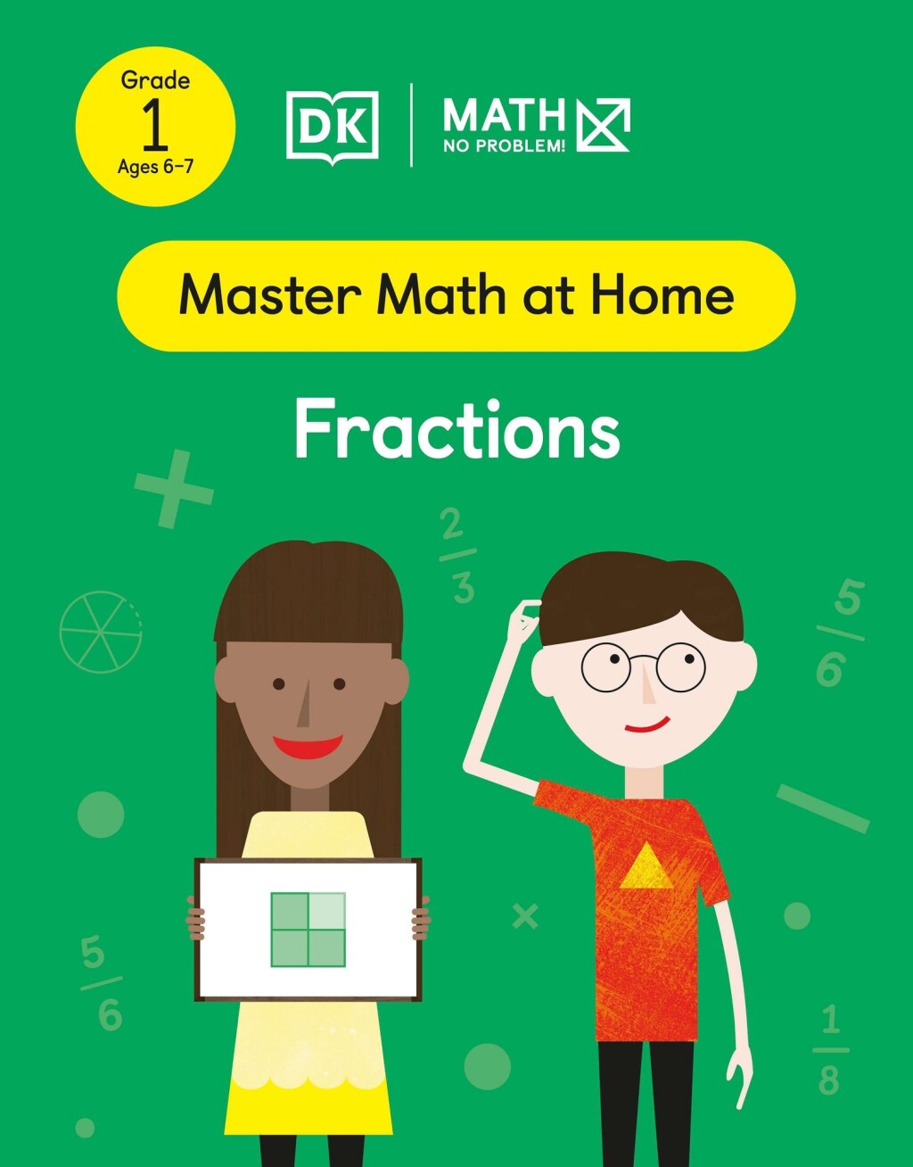Math - No Problem! Fractions, Grade 1 Ages 6-7 - (PDF/EPUB Version)