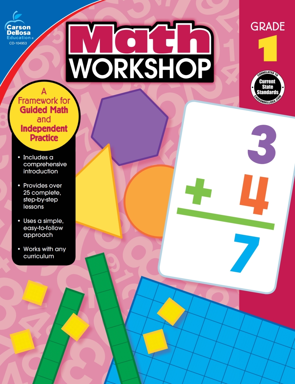 Math Workshop, Grade 1 A Framework for Guided Math and Independent Practice - (PDF/EPUB Version)