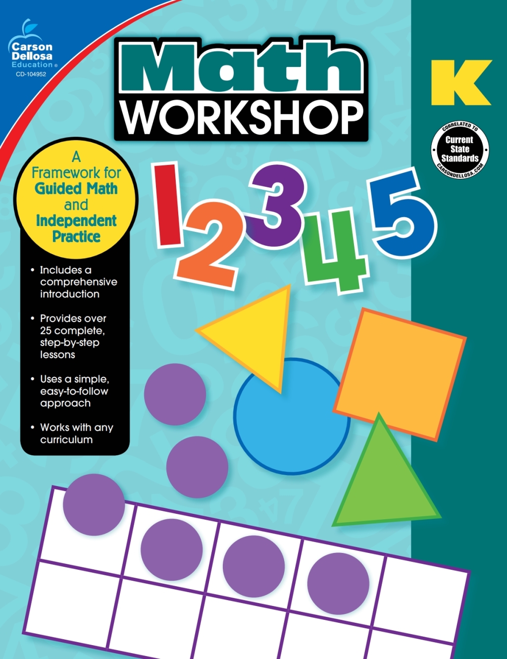 Math Workshop, Grade K A Framework for Guided Math and Independent Practice - (PDF/EPUB Version)