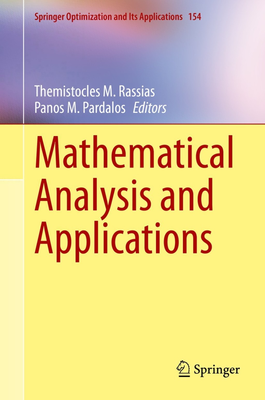 Mathematical Analysis and Applications  â€“ PDF/EPUB Version Downloadable