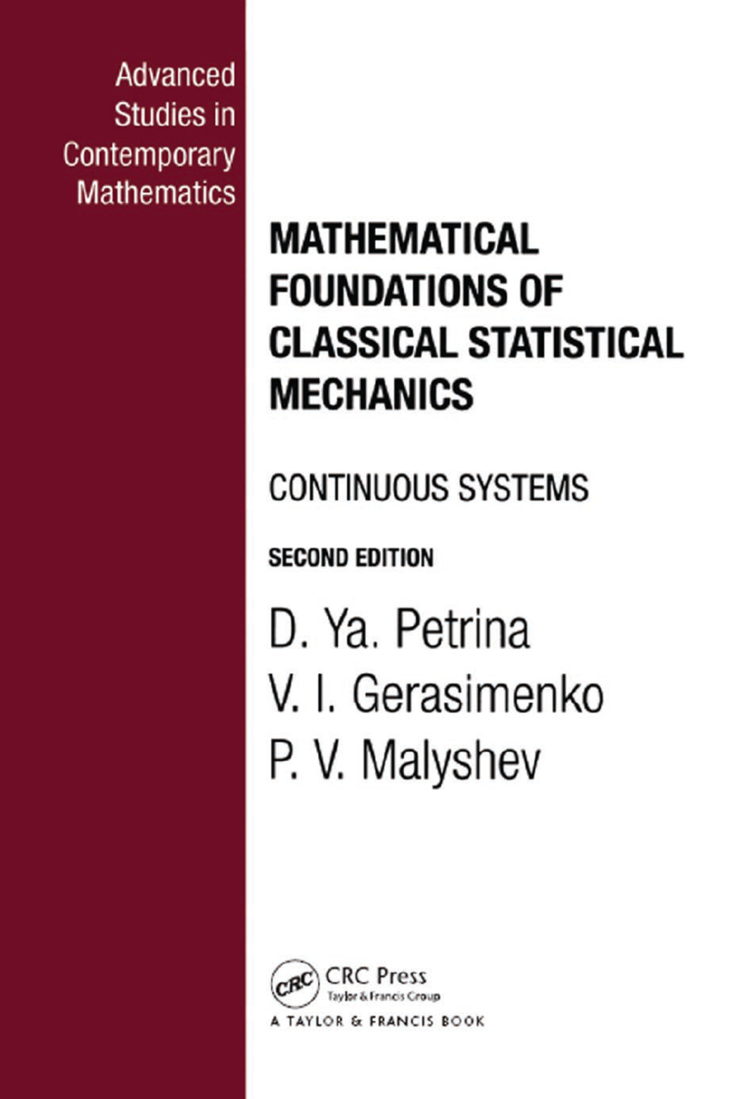 Mathematical Foundations of Classical Statistical Mechanics 1st Edition â€“ PDF/EPUB Version Downloadable