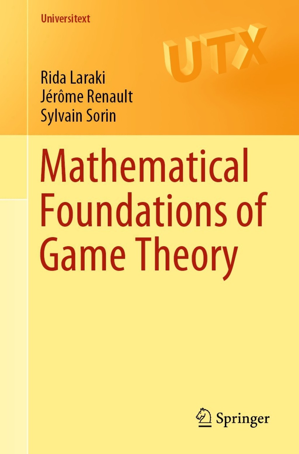 Mathematical Foundations of Game Theory  â€“ PDF/EPUB Version Downloadable