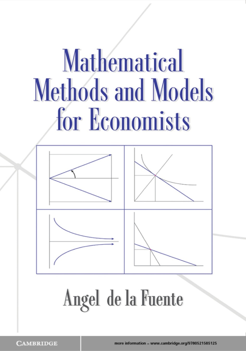Mathematical Methods and Models for Economists  â€“ PDF/EPUB Version Downloadable