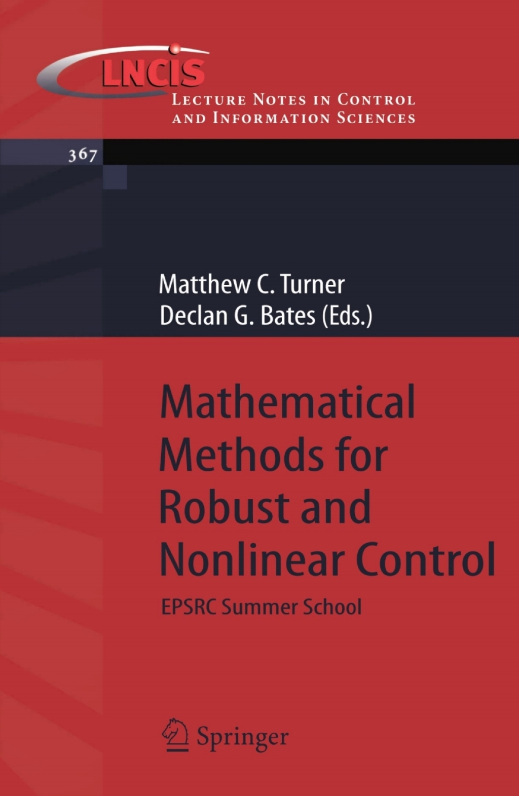 Mathematical Methods for Robust and Nonlinear Control EPSRC Summer School 1st Edition â€“ PDF/EPUB Version Downloadable