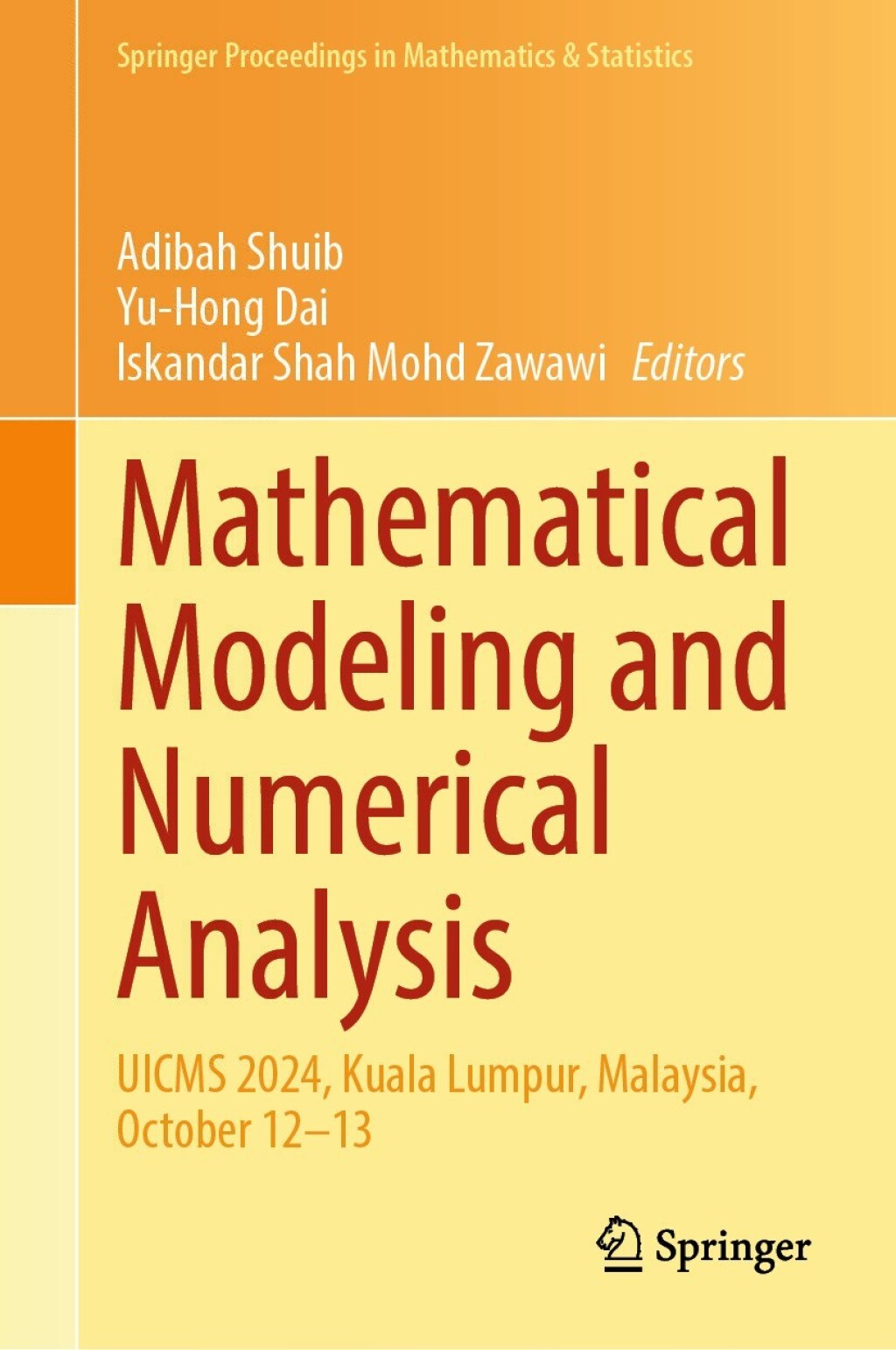 Mathematical Modeling and Numerical Analysis UICMS 2024, Kuala Lumpur, Malaysia, October 12â€“13  â€“ PDF/EPUB Version Downloadable