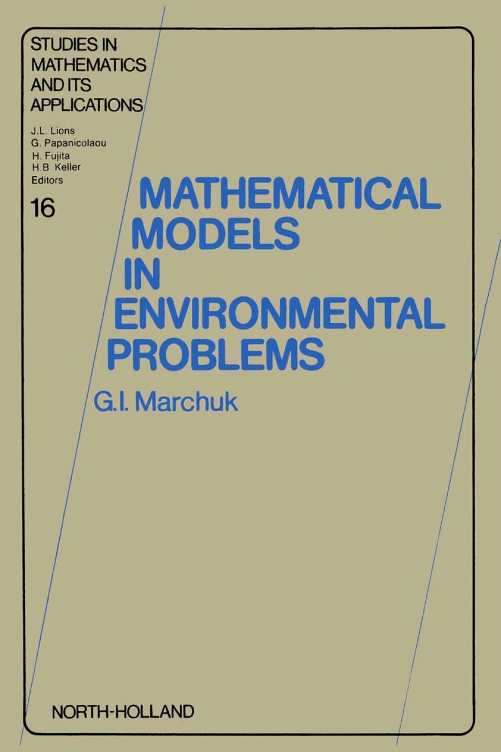 Mathematical Models in Environmental Problems  â€“ PDF/EPUB Version Downloadable