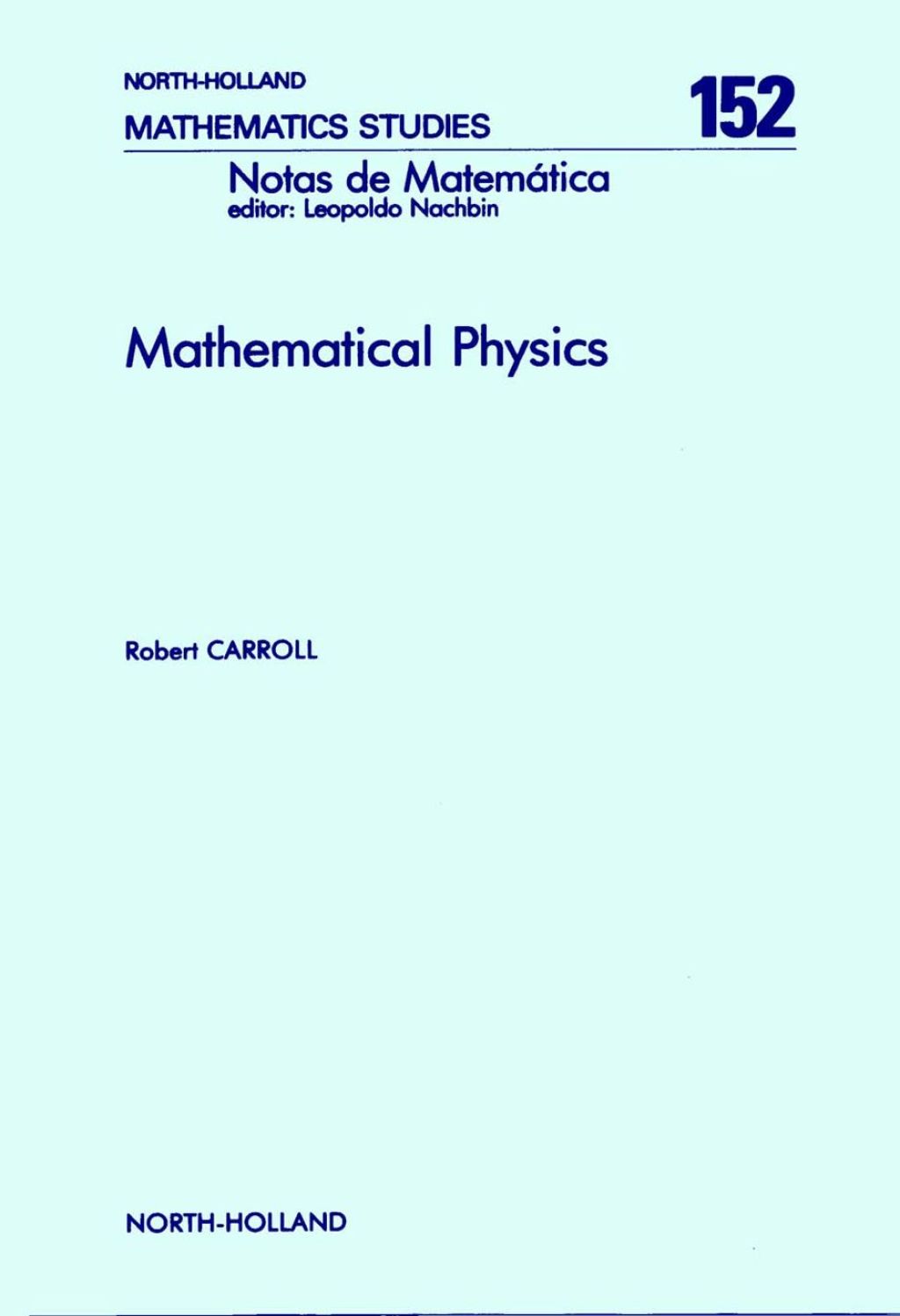 Mathematical Physics – PDF/EPUB Version Downloadable