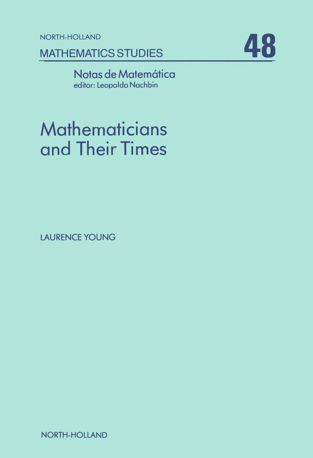 Mathematicians and Their Times  â€“ PDF/EPUB Version Downloadable