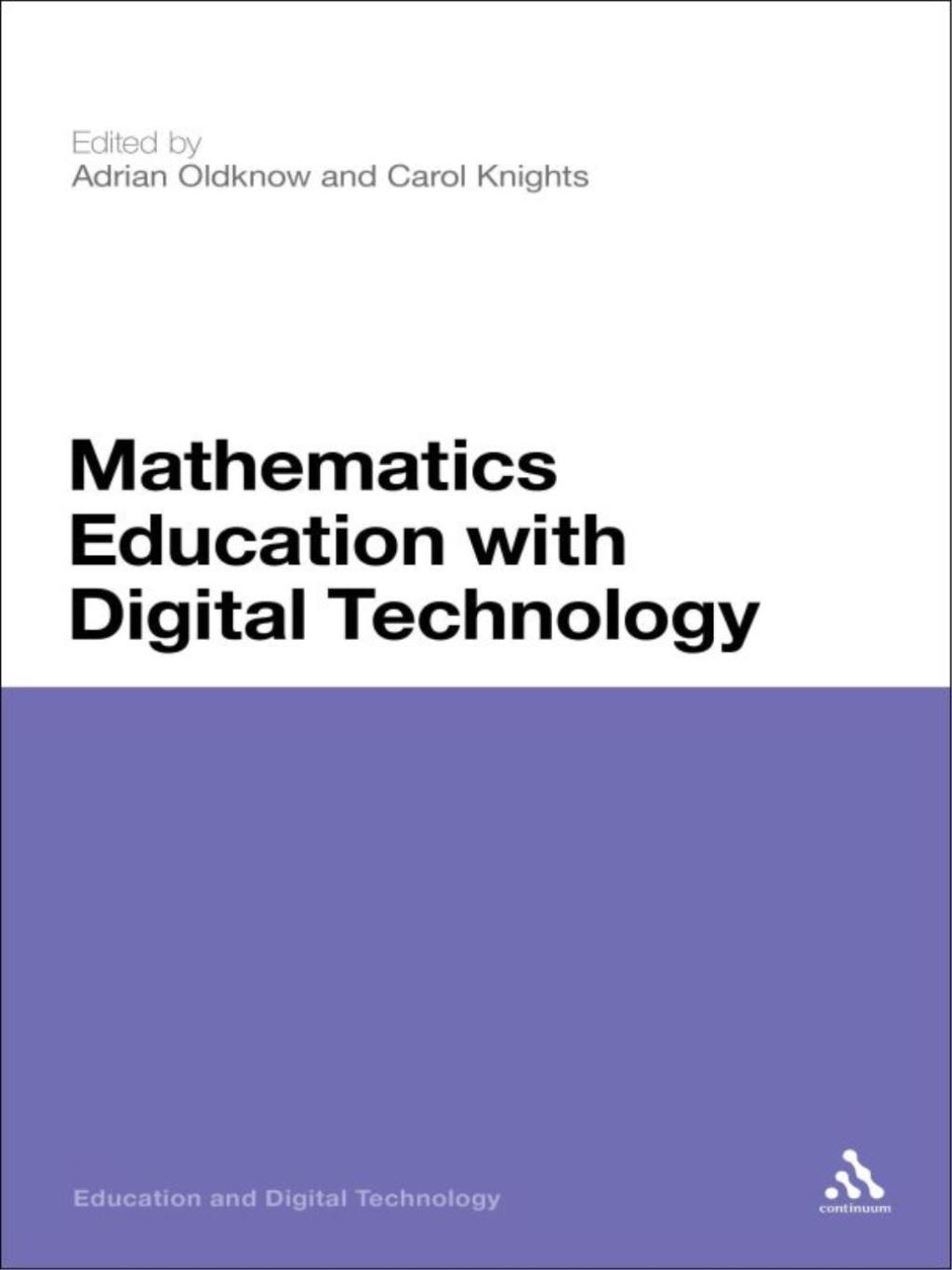 Mathematics Education with Digital Technology 1st Edition â€“ PDF/EPUB Version Downloadable