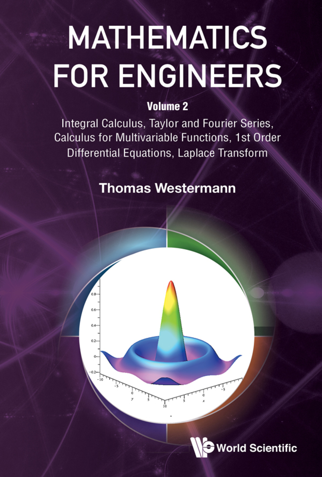 MATHEMATICS FOR ENGINEERS (V2) Volume 2: Integral Calculus, Taylor and Fourier Series, Calculus for Multivariable Functions, 1st Order Differential Equations, Laplace Transform - (PDF/EPUB Version)