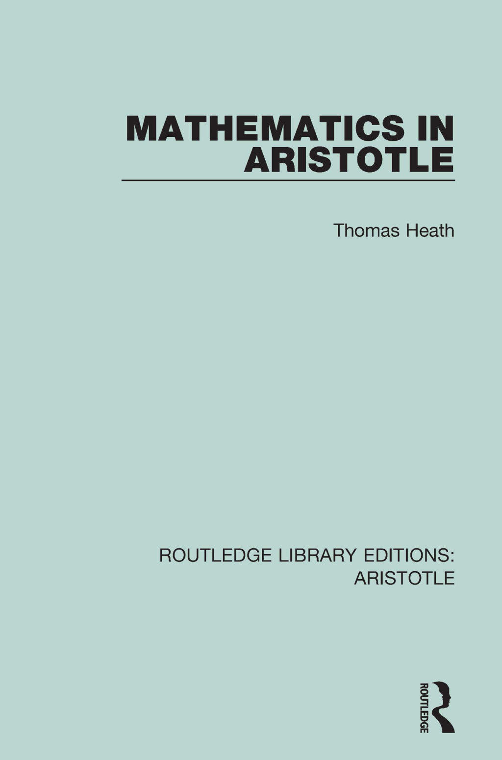 Mathematics in Aristotle 1st Edition â€“ PDF/EPUB Version Downloadable