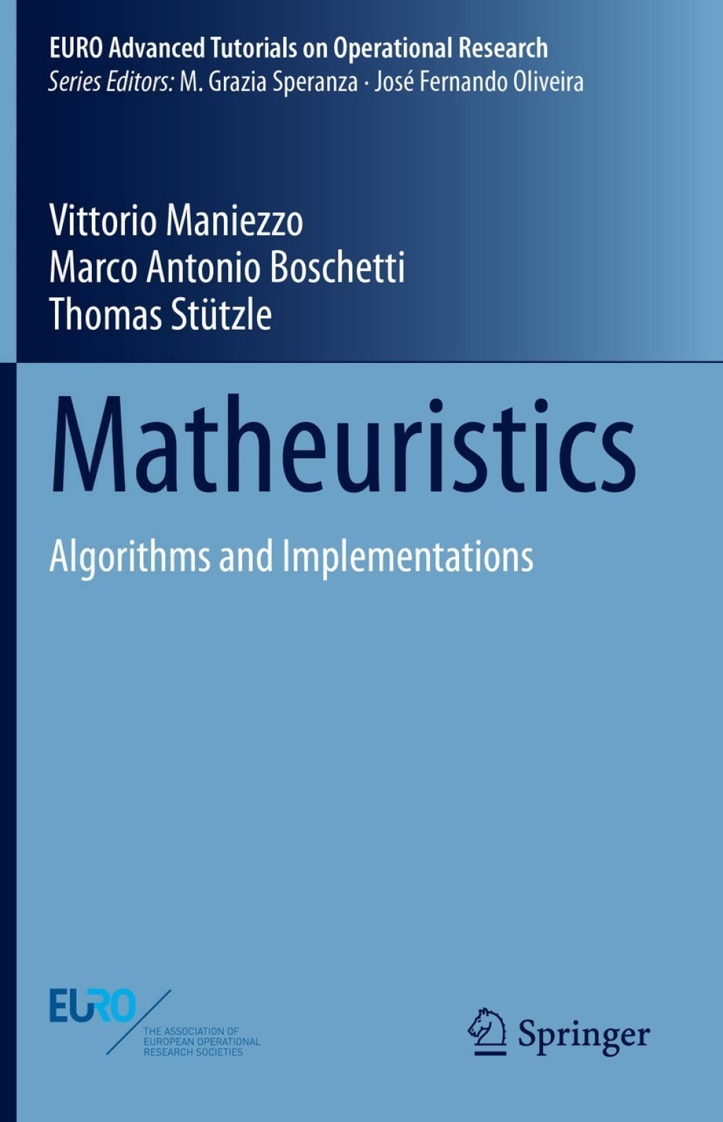 Matheuristics Algorithms and Implementations  â€“ PDF/EPUB Version Downloadable