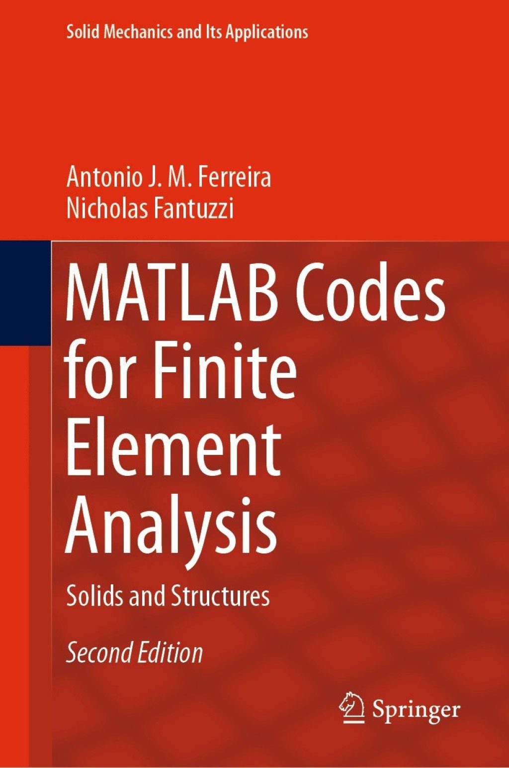 MATLAB Codes for Finite Element Analysis Solids and Structures 2nd Edition â€“ PDF/EPUB Version Downloadable
