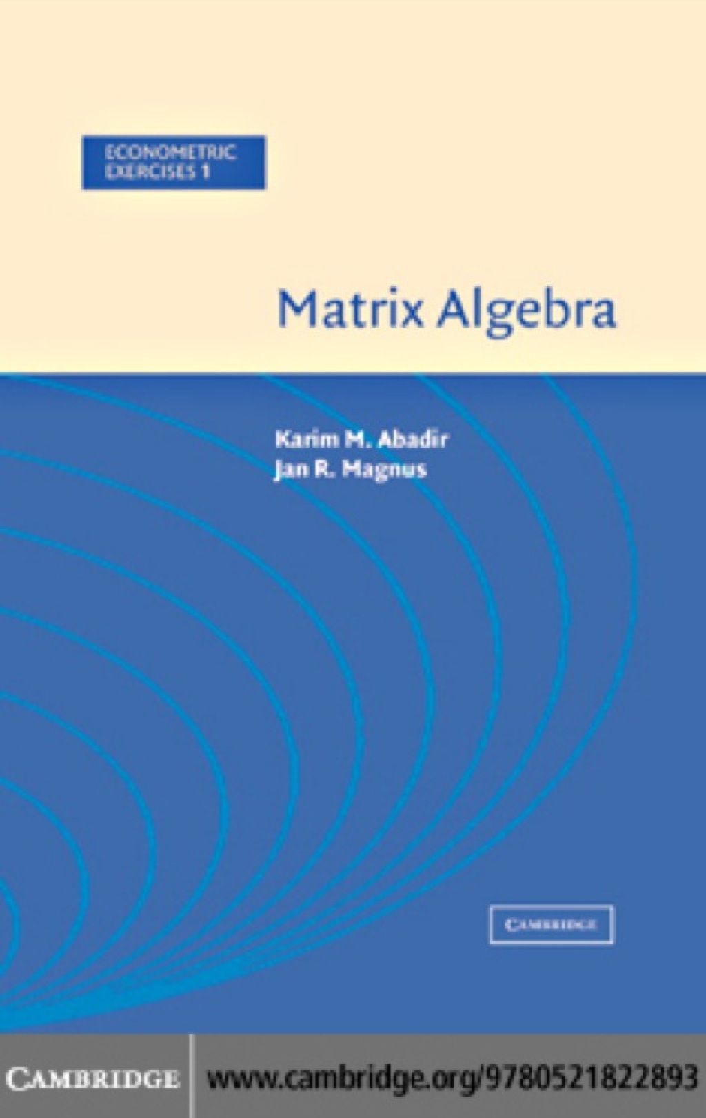 Matrix Algebra 1st Edition â€“ PDF/EPUB Version Downloadable