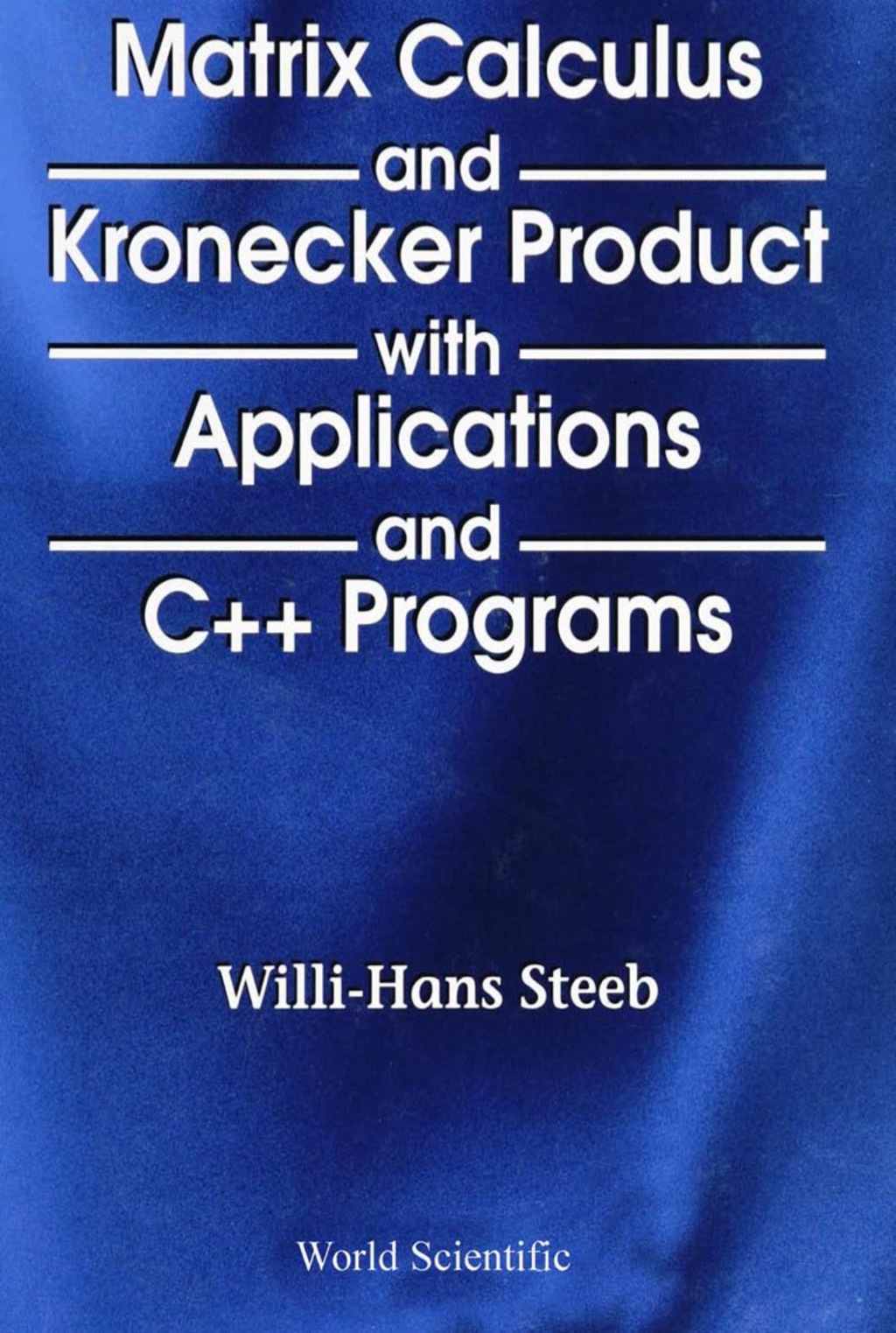MATRIX CALCUL & THE KRONECKER.. - (PDF/EPUB Version)