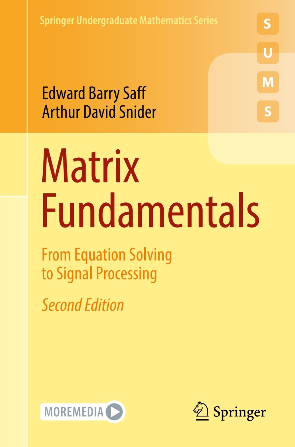 Matrix Fundamentals From Equation Solving to Signal Processing 2nd Edition â€“ PDF/EPUB Version Downloadable