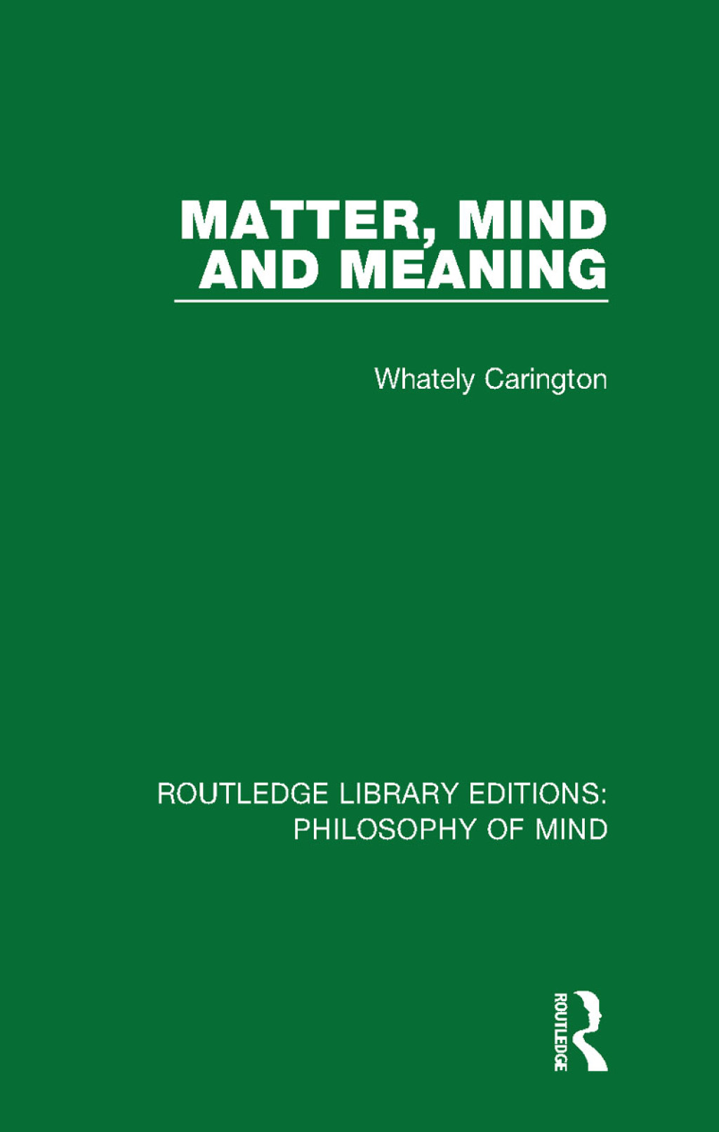 Matter, Mind and Meaning 1st Edition â€“ PDF/EPUB Version Downloadable