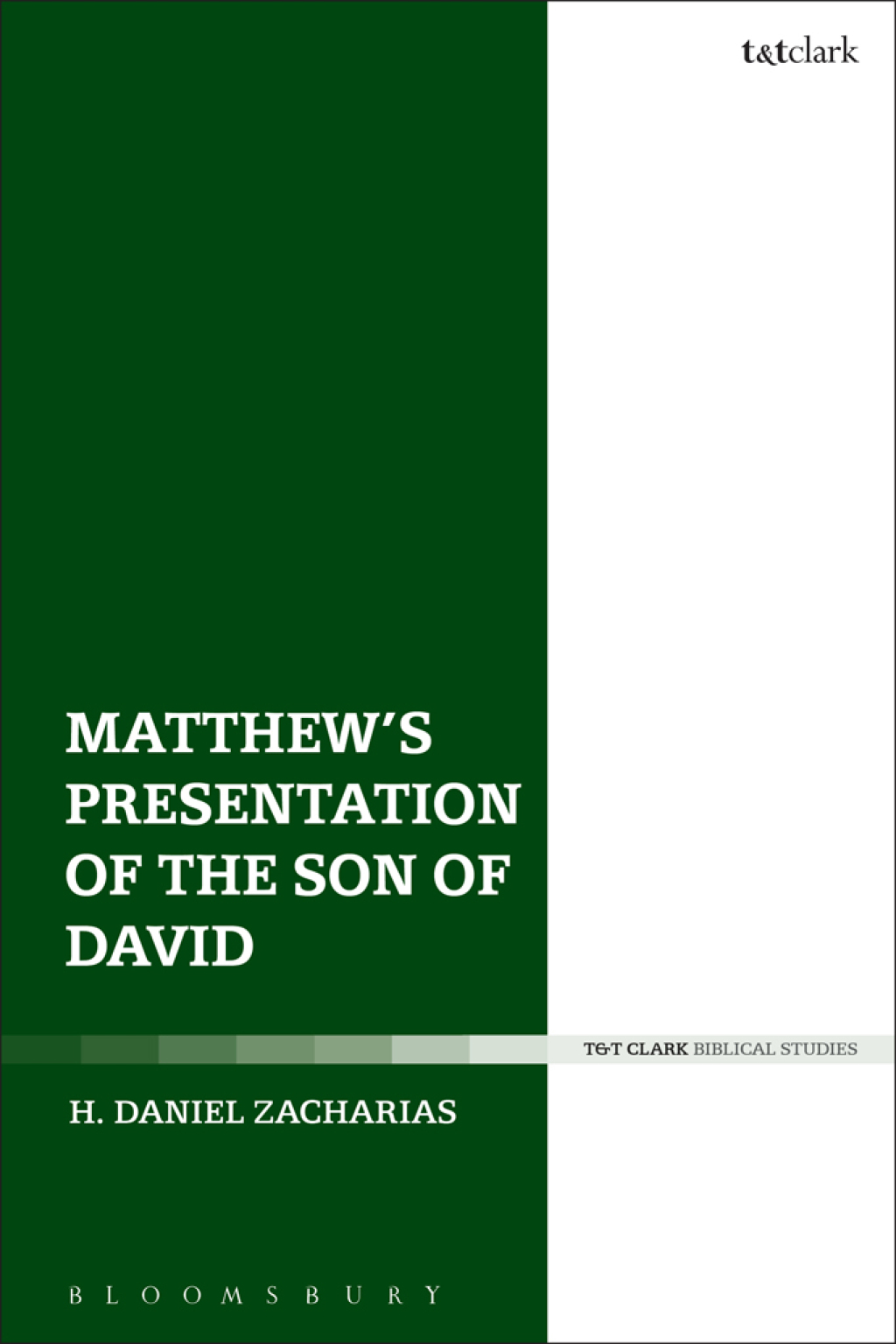 Matthewâ€™s Presentation of the Son of David 1st Edition â€“ PDF/EPUB Version Downloadable