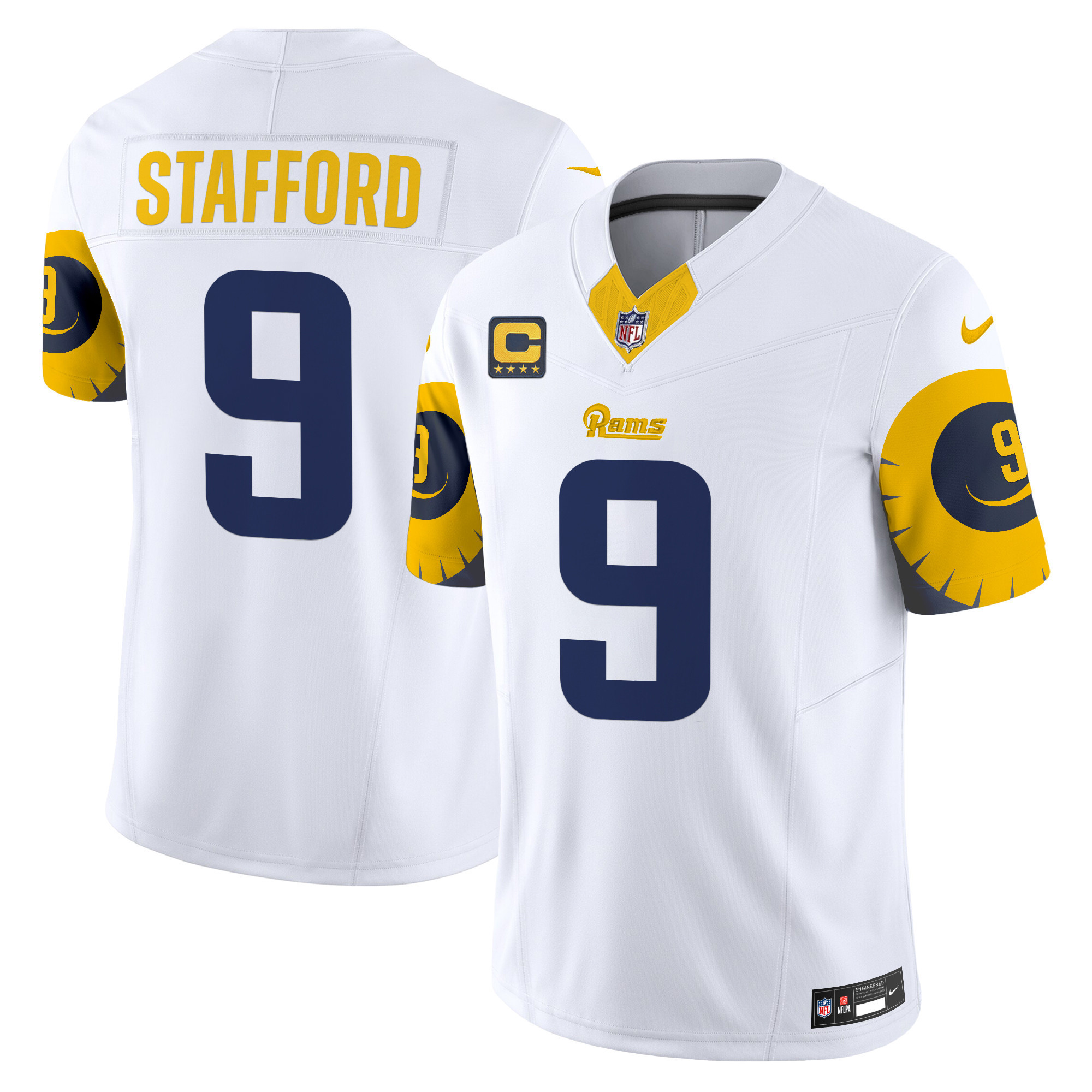 Matthew Stafford Men's Los Angeles Rams Special Vapor Limited White Jersey - All Stitched