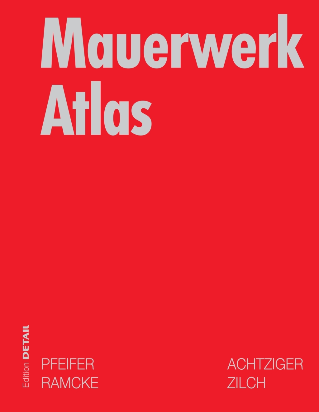 Mauerwerk Atlas 1st Edition â€“ PDF/EPUB Version Downloadable