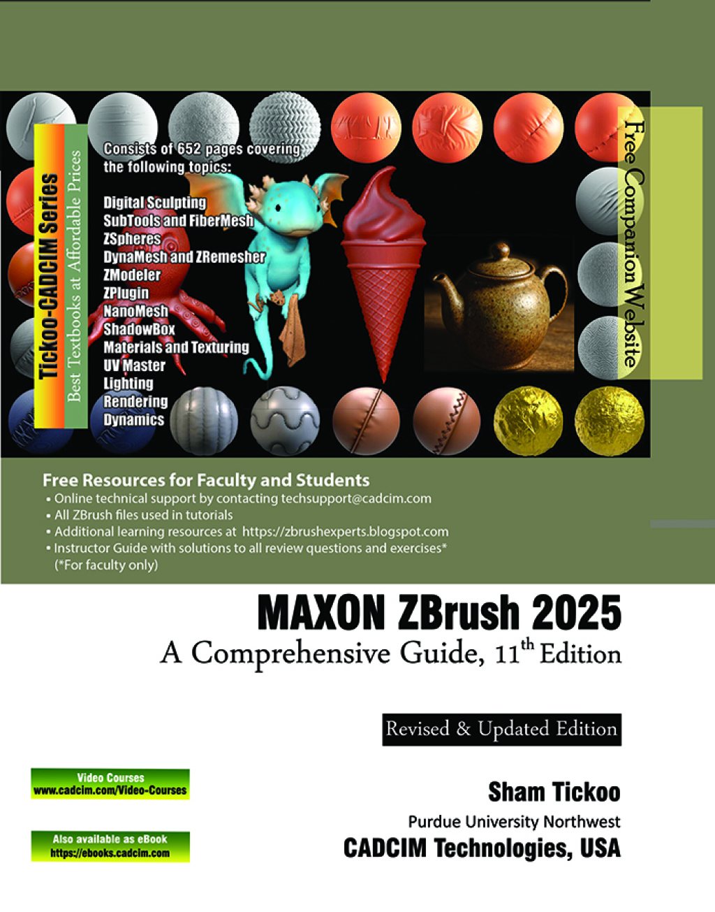 MAXON ZBrush 2025: A Comprehensive Guide 11th Edition â€“ PDF/EPUB Version Downloadable