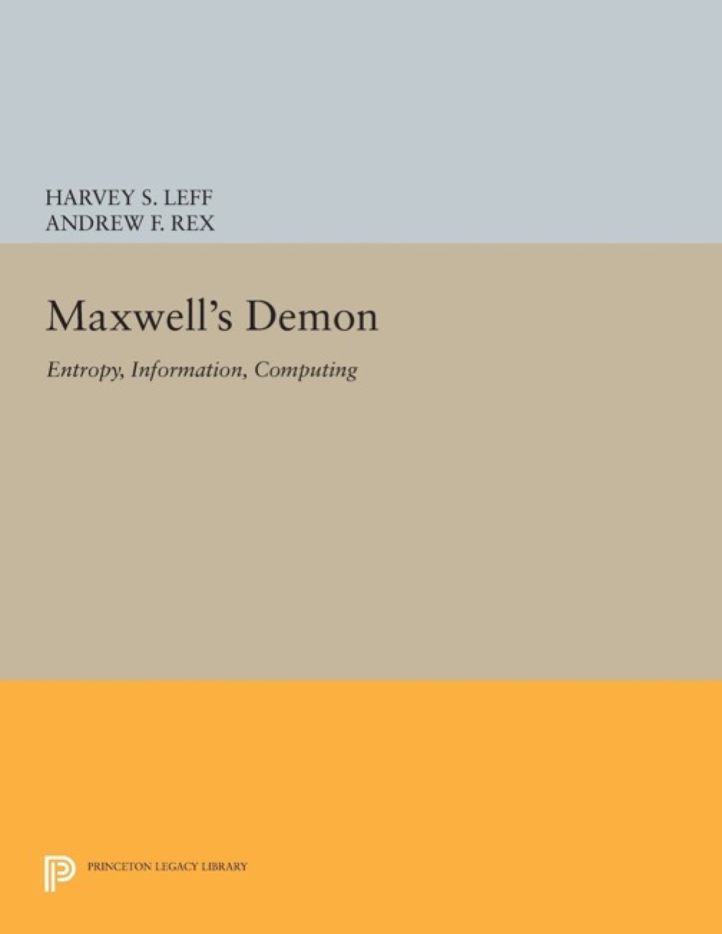 Maxwell's Demon Entropy, Information, Computing  â€“ PDF/EPUB Version Downloadable