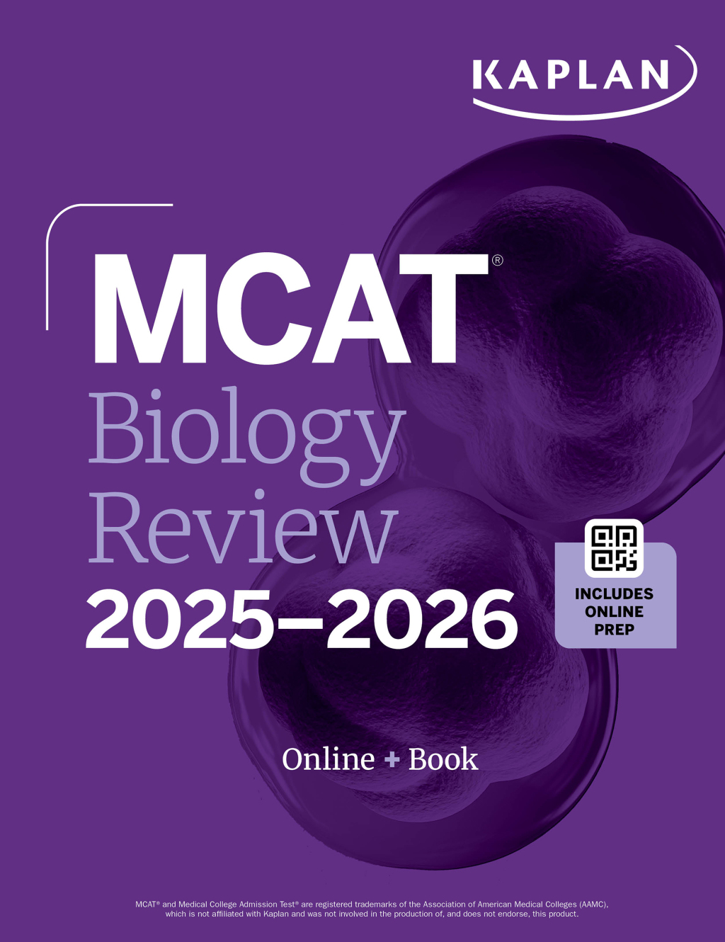 MCAT Biology Review 2025-2026 Online + Book - (PDF/EPUB Version)