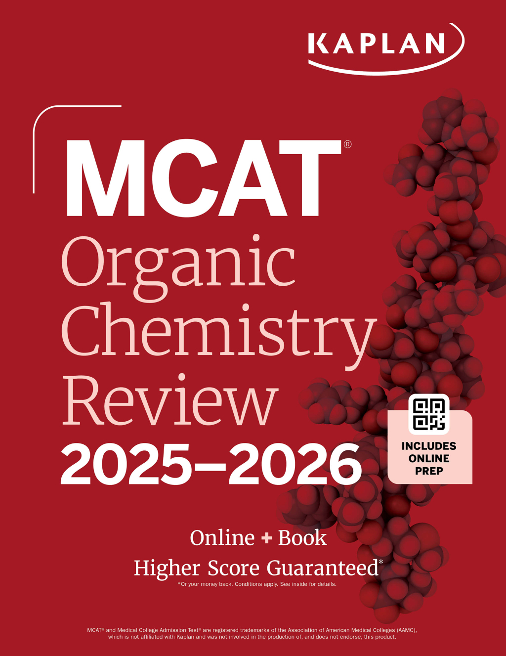MCAT Organic Chemistry Review 2025-2026 Online + Book - (PDF/EPUB Version)