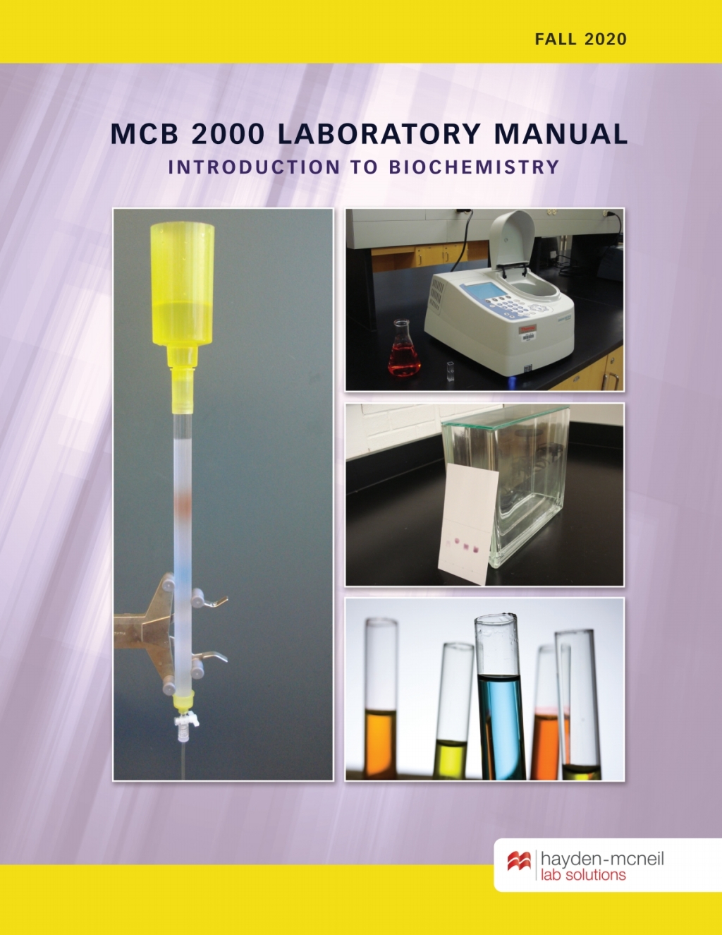 MCB 2000 Laboratory Manual: Introduction to Biochemistry - University of Connecticut at Storrs  â€“ PDF/EPUB Version Downloadable