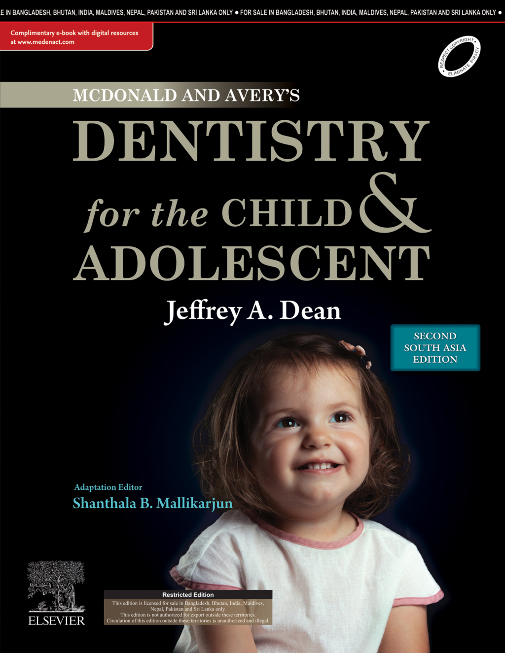 McDonald and Avery's Dentistry for the Child and Adolescent South Asia Edition 2nd Edition - (PDF/EPUB Version)