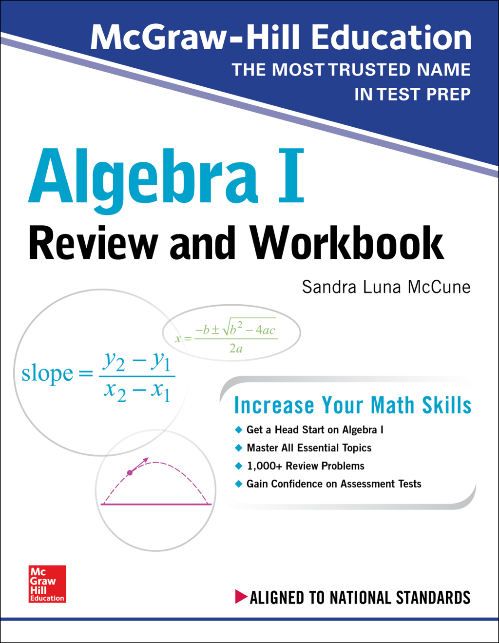 McGraw-Hill Education Algebra I Review and Workbook 1st Edition - (PDF/EPUB Version)