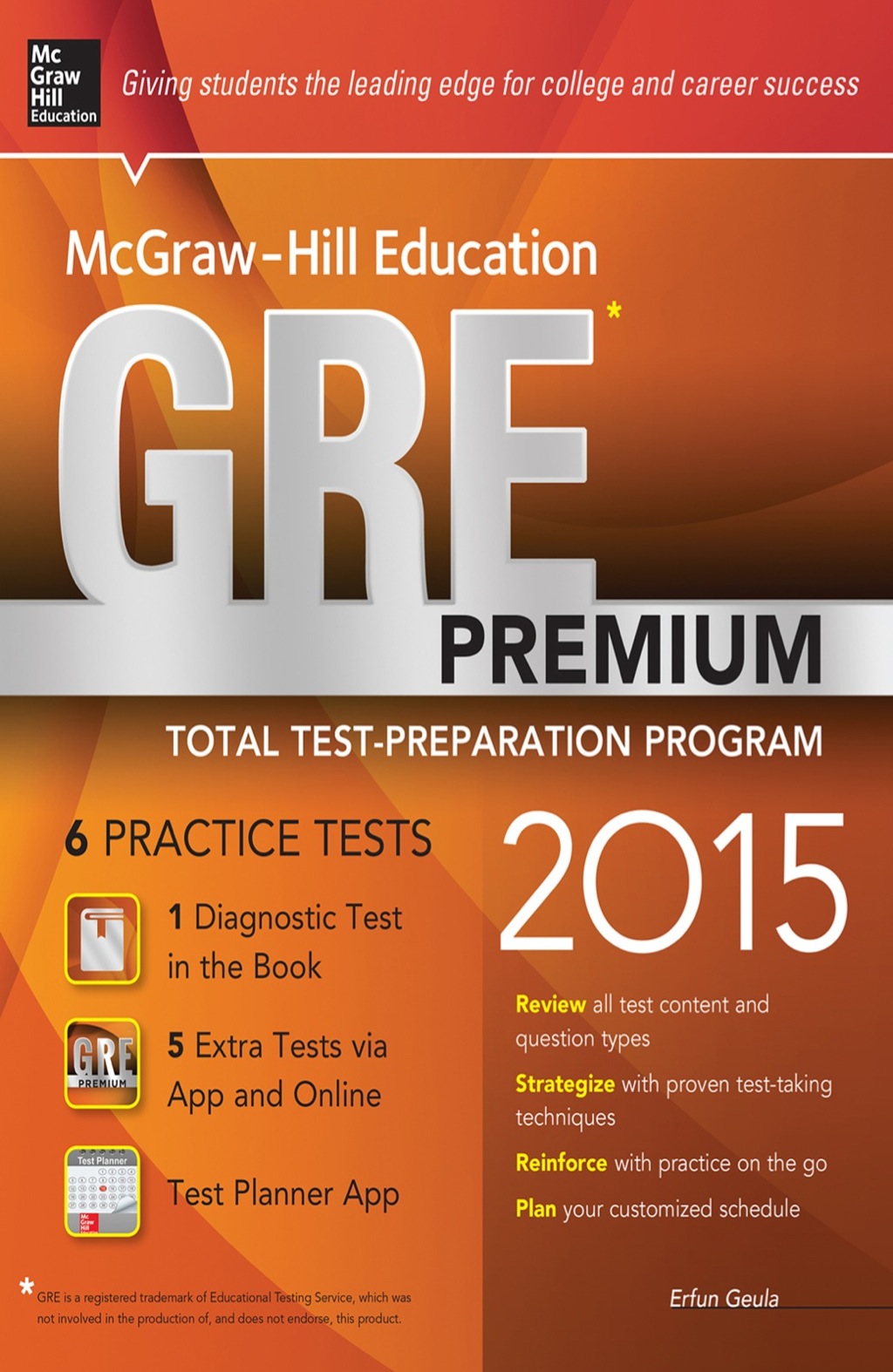 McGraw-Hill Education GRE Premium, 2015 Edition 1st Edition - (PDF/EPUB Version)