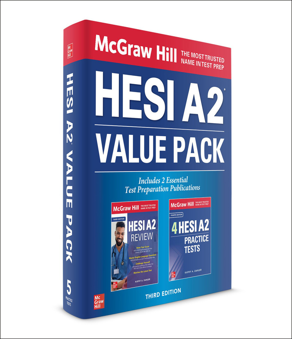 McGraw Hill HESI A2 Value Pack 3rd Edition â€“ PDF/EPUB Version Downloadable