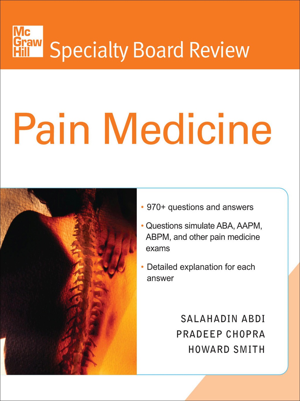 McGraw-Hill Specialty Board Review Pain Medicine 1st Edition â€“ PDF/EPUB Version Downloadable